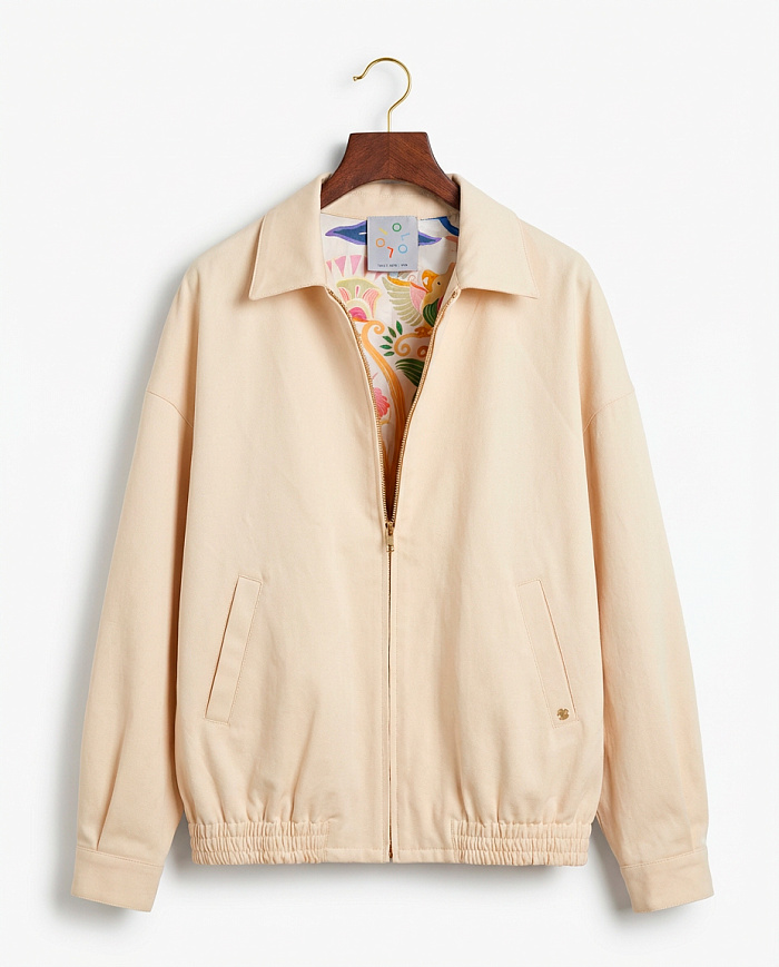 картинка Бомбер из хлопка от бренда Оксаны Лаврентьевой OLOLOL