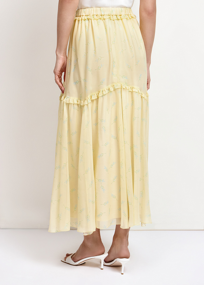 картинка Юбка из шелка от бренда Оксаны Лаврентьевой OLOLOL