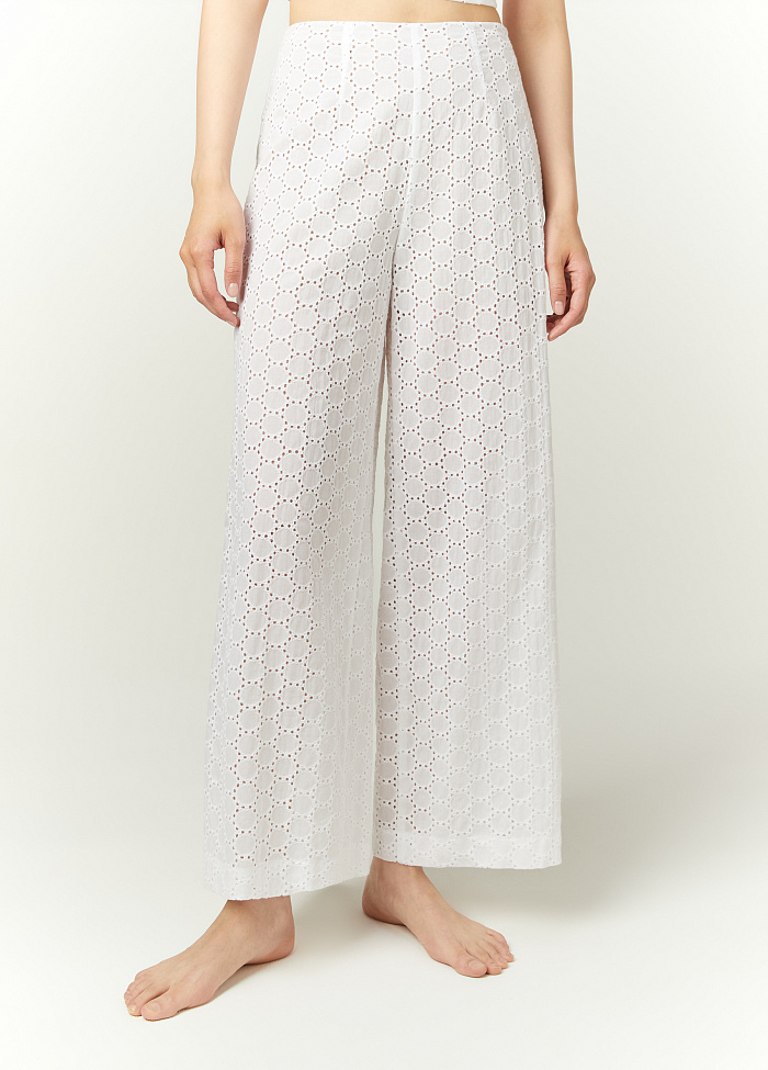 картинка Брюки из хлопка от бренда Оксаны Лаврентьевой OLOLOL