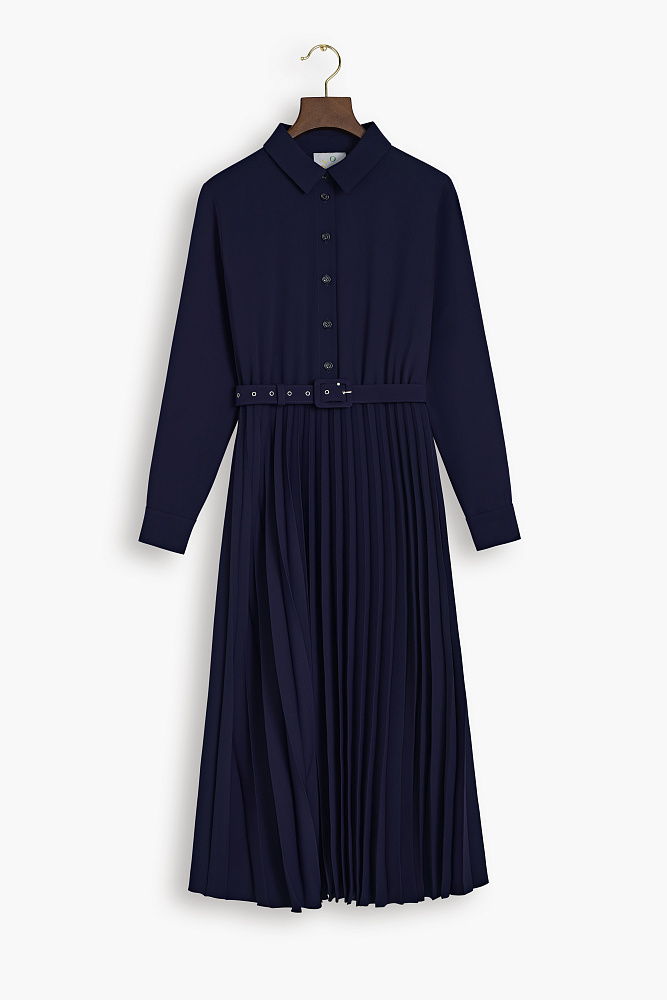 картинка Платье миди с поясом от бренда Оксаны Лаврентьевой OLOLOL