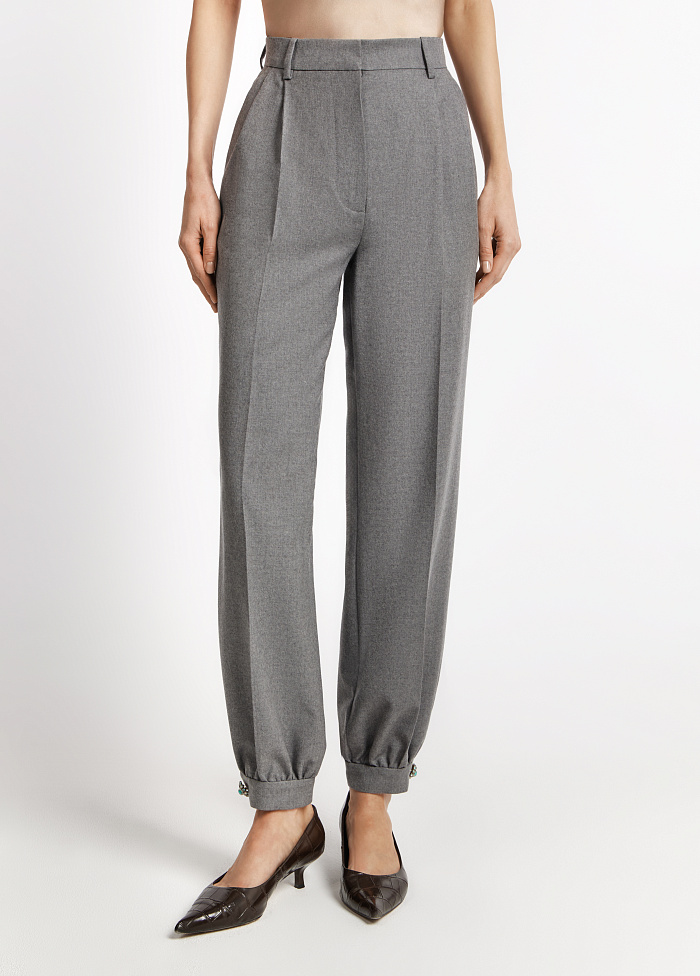 картинка Брюки из шерсти от бренда Оксаны Лаврентьевой OLOLOL