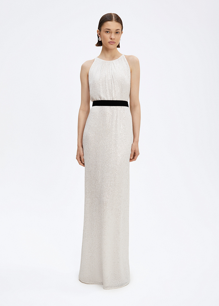 картинка Платье вечернее из итальянской вискозы от бренда Оксаны Лаврентьевой OLOLOL