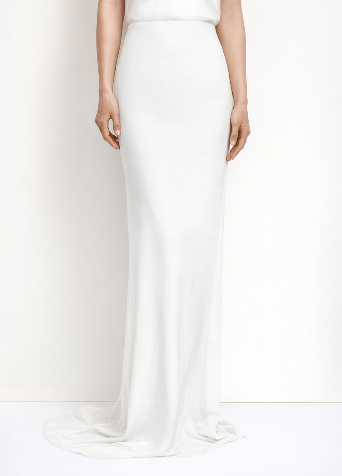 картинка Юбка из шелка от бренда Оксаны Лаврентьевой OLOLOL