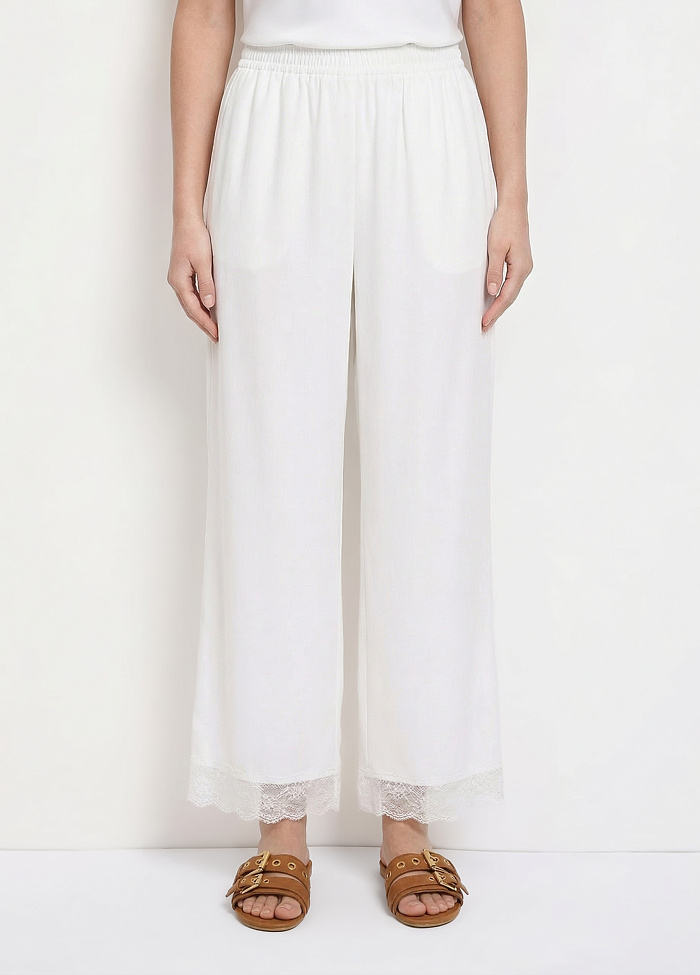 картинка Брюки из хлопка от бренда Оксаны Лаврентьевой OLOLOL