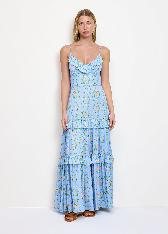 картинка Платье из шелка от бренда Оксаны Лаврентьевой OLOLOL