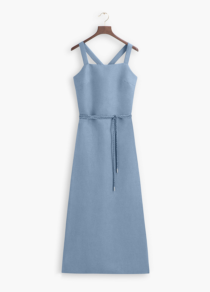 картинка Платье из льна и лиоцелла от бренда Оксаны Лаврентьевой OLOLOL