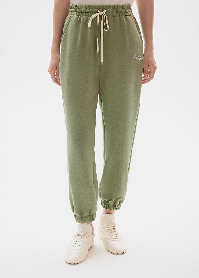 картинка Брюки трикотажные удлинённые от бренда Оксаны Лаврентьевой OLOLOL