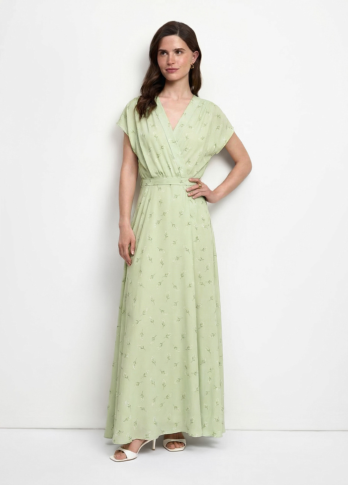 картинка Платье вечернее из шелка от бренда Оксаны Лаврентьевой OLOLOL