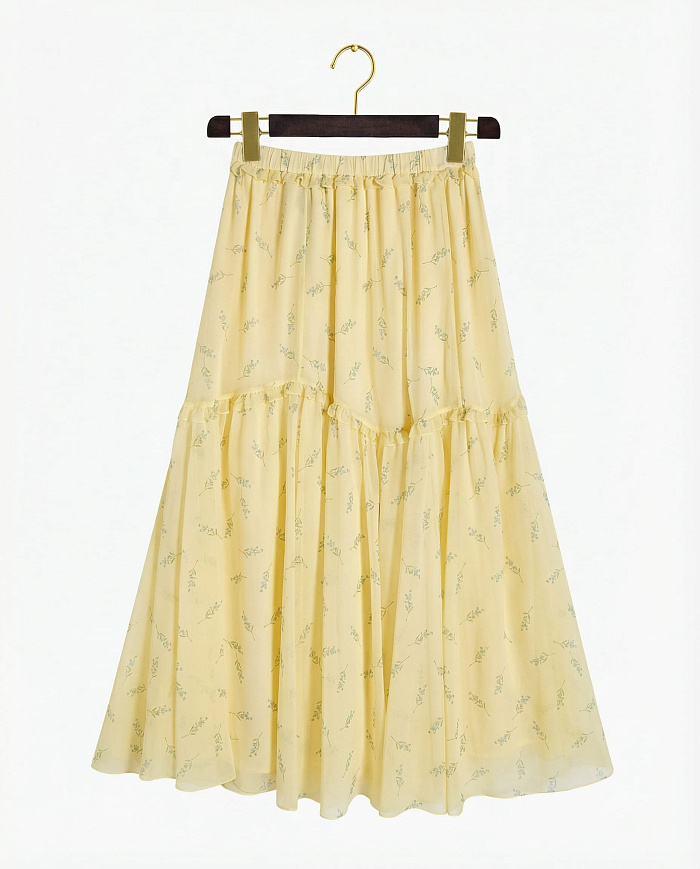 картинка Юбка из шелка от бренда Оксаны Лаврентьевой OLOLOL