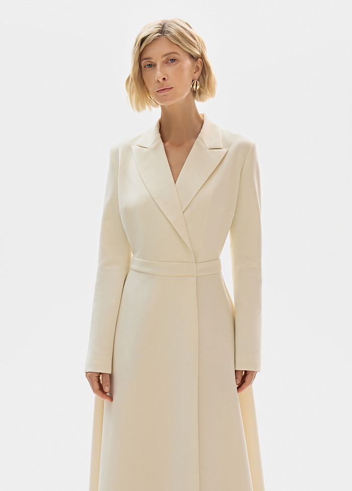 картинка Платье из шерсти от бренда Оксаны Лаврентьевой OLOLOL