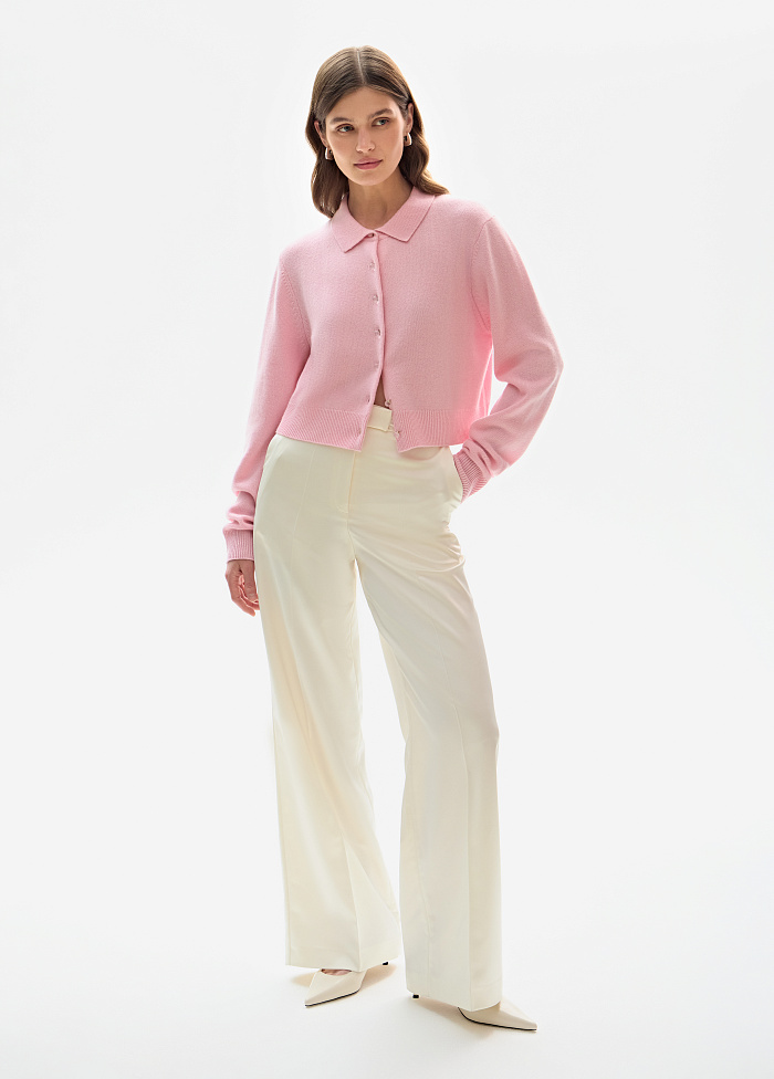 картинка Кардиган вязаный из кашемира от бренда Оксаны Лаврентьевой OLOLOL