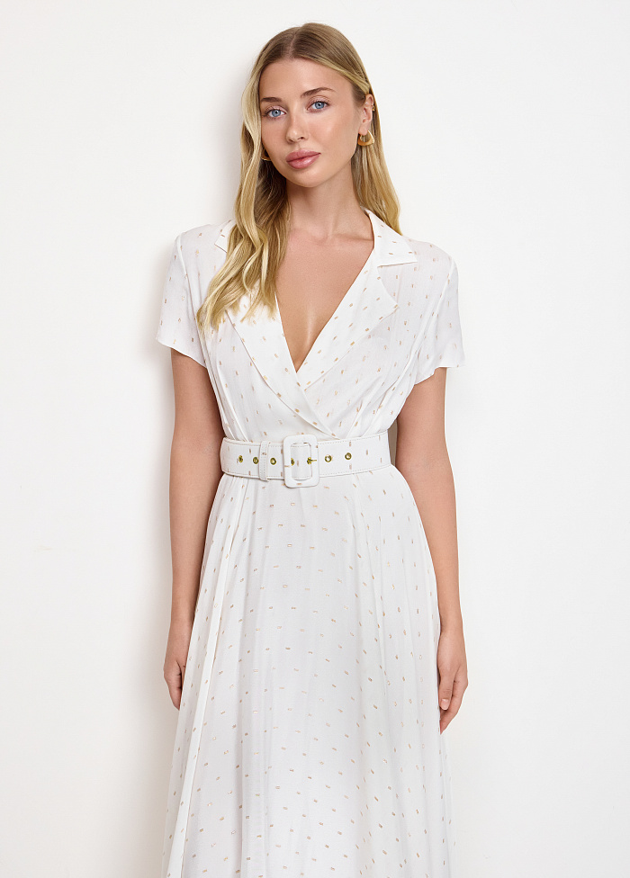 картинка Вечернее платье из вискозы от бренда Оксаны Лаврентьевой OLOLOL