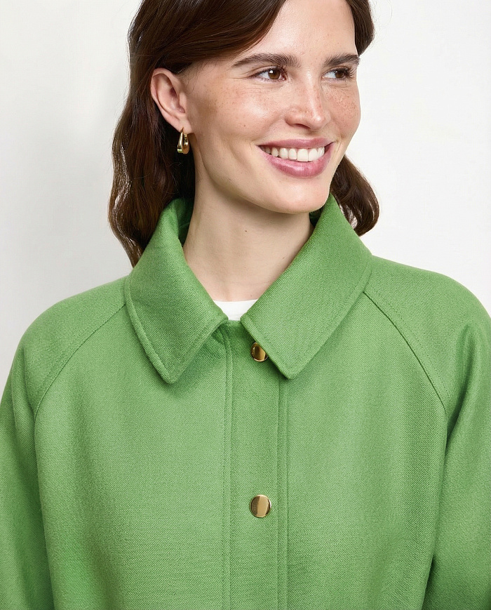 картинка Куртка из шерсти от бренда Оксаны Лаврентьевой OLOLOL