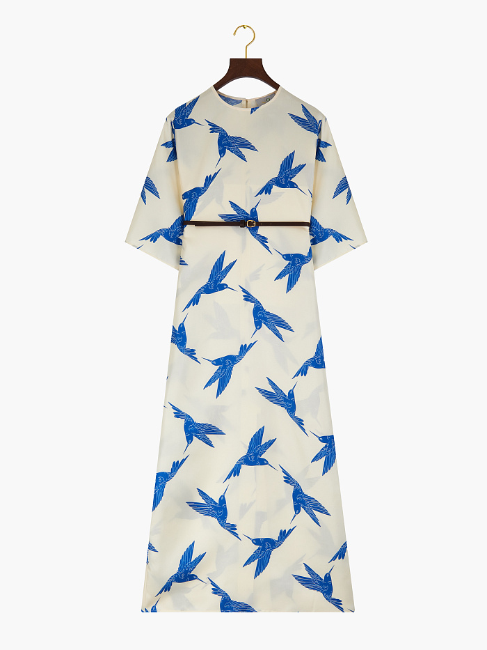 картинка Платье из шелка от бренда Оксаны Лаврентьевой OLOLOL