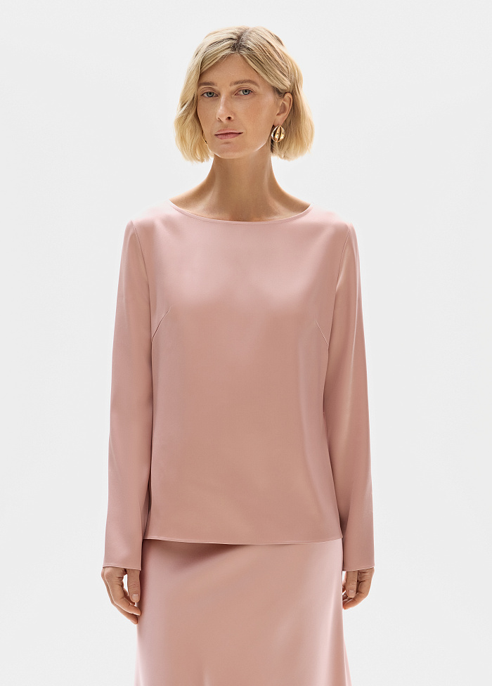 картинка Блузка из шелка от бренда Оксаны Лаврентьевой OLOLOL