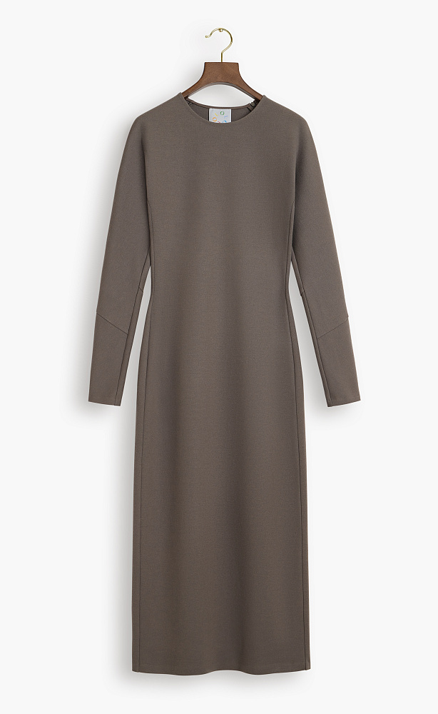 картинка Платье трикотажное из шерсти и кашемира от бренда Оксаны Лаврентьевой OLOLOL