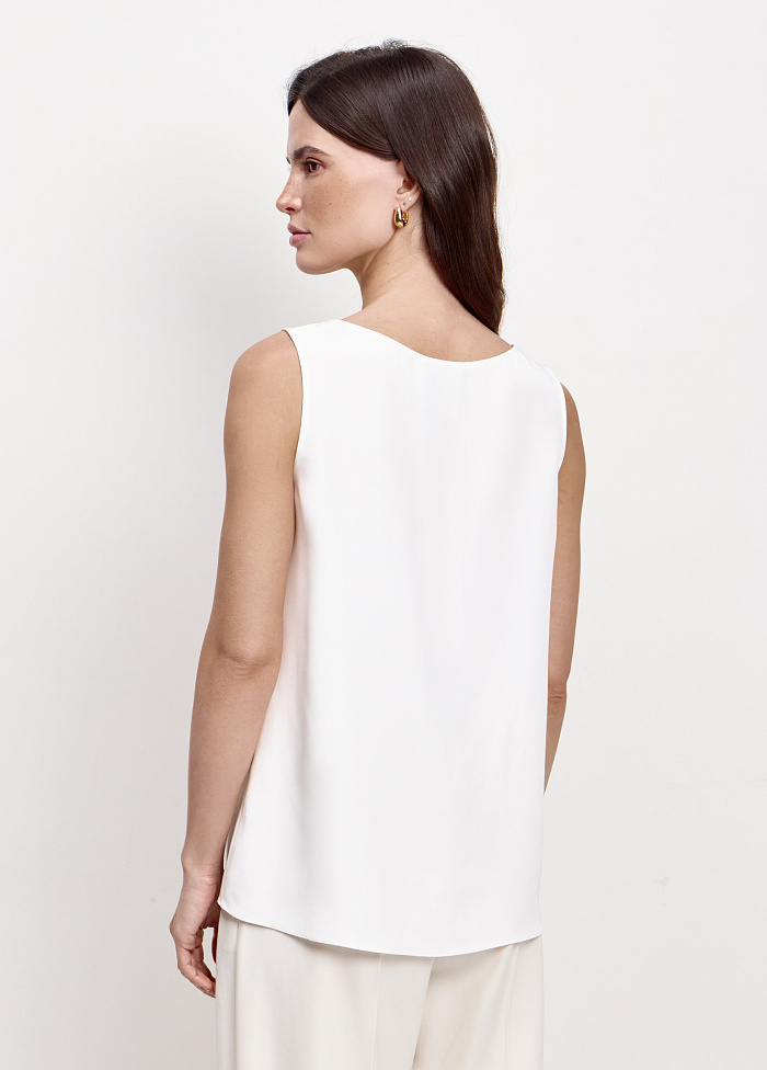 картинка Топ из шелка от бренда Оксаны Лаврентьевой OLOLOL