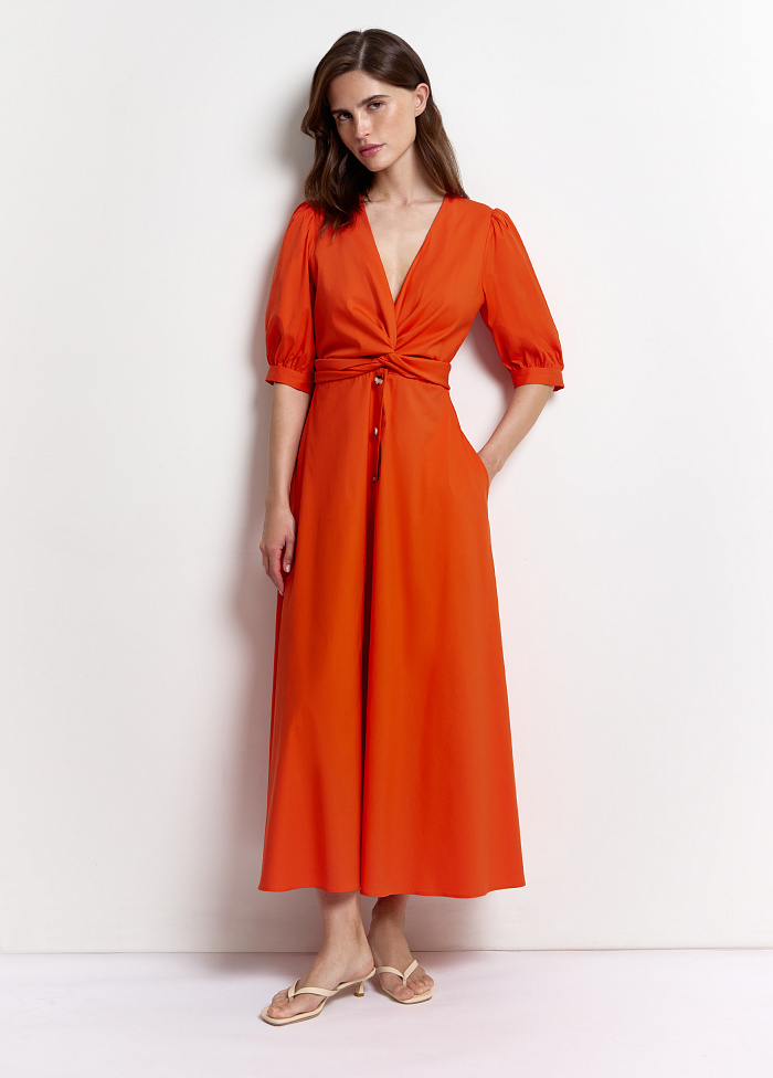 картинка Платье из хлопка от бренда Оксаны Лаврентьевой OLOLOL