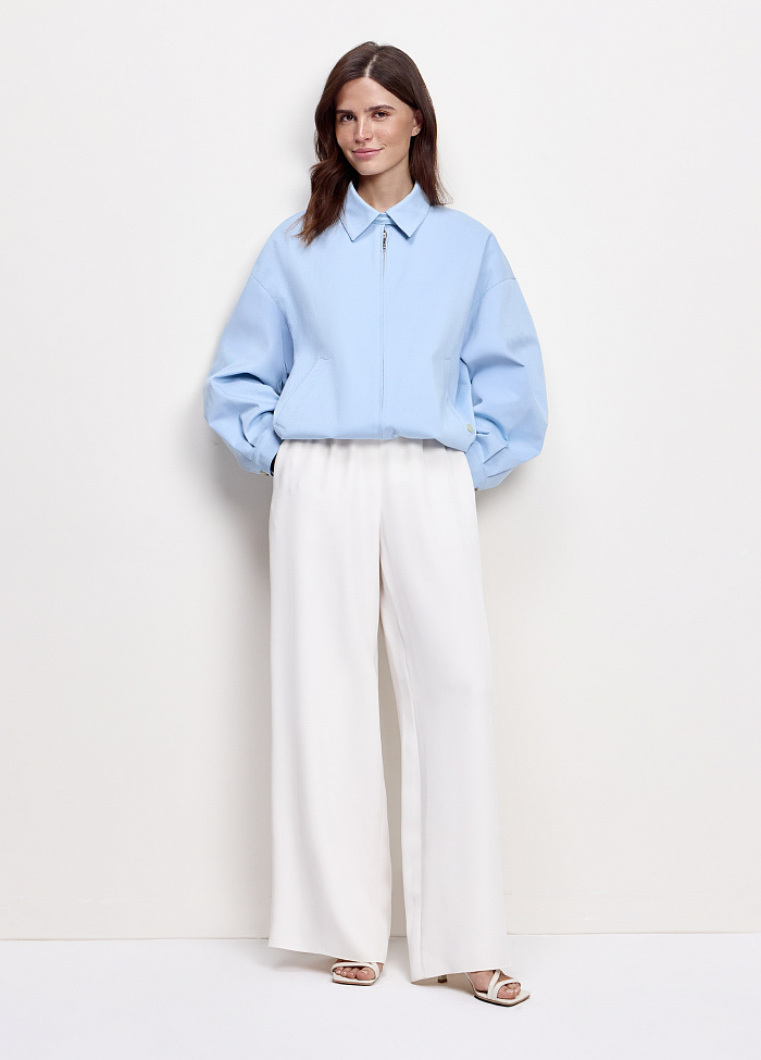 картинка Брюки из шелка от бренда Оксаны Лаврентьевой OLOLOL