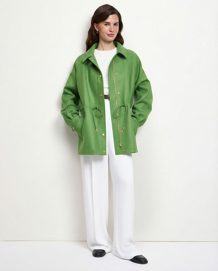 картинка Куртка из шерсти от бренда Оксаны Лаврентьевой OLOLOL