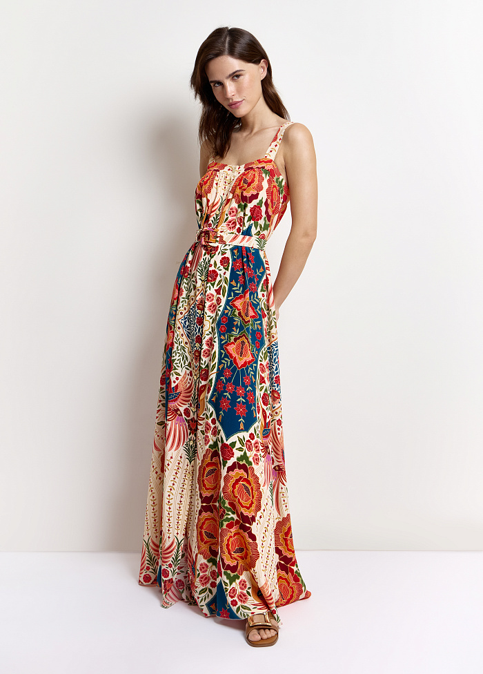 картинка Платье из шелка от бренда Оксаны Лаврентьевой OLOLOL