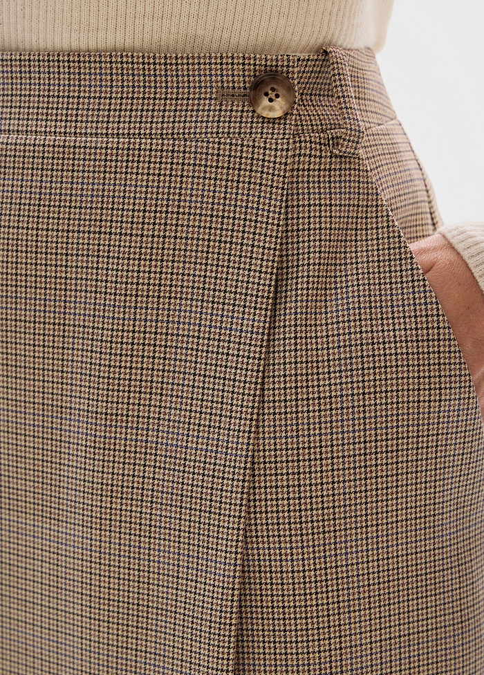 картинка Юбка из шерсти от бренда Оксаны Лаврентьевой OLOLOL