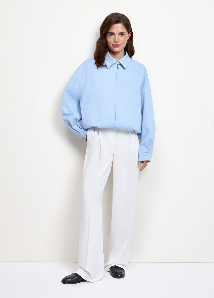 картинка Бомбер из хлопка от бренда Оксаны Лаврентьевой OLOLOL