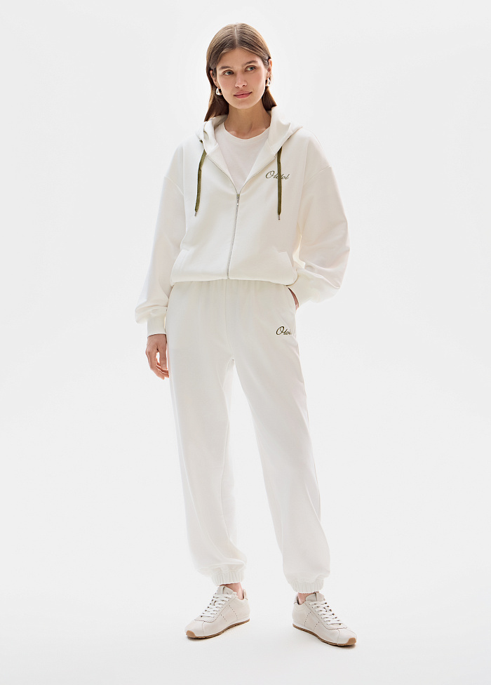 картинка Брюки трикотажные удлинённые от бренда Оксаны Лаврентьевой OLOLOL