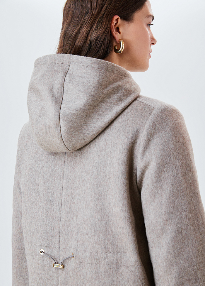 картинка Куртка из итальянской шерсти и кашемира от бренда Оксаны Лаврентьевой OLOLOL