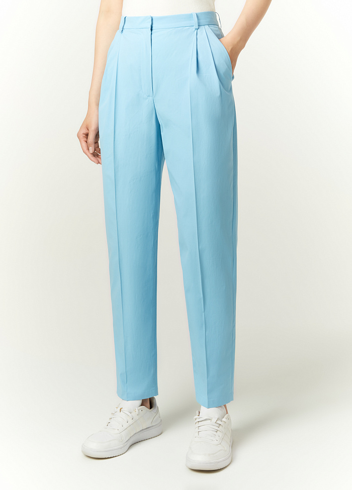 картинка Брюки из хлопка от бренда Оксаны Лаврентьевой OLOLOL