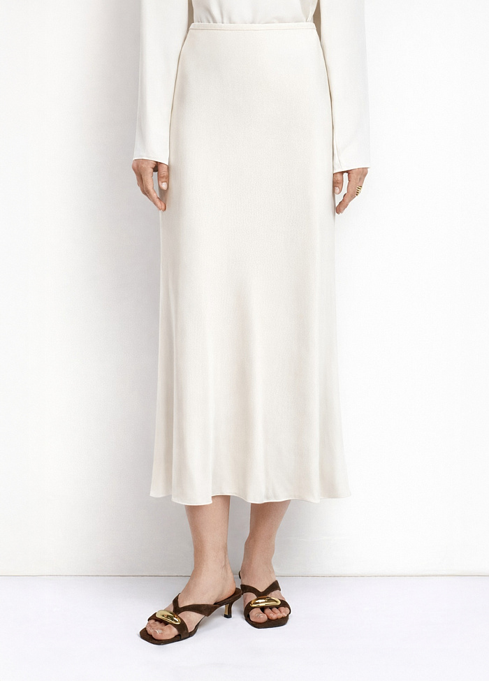 картинка Юбка из шелка от бренда Оксаны Лаврентьевой OLOLOL