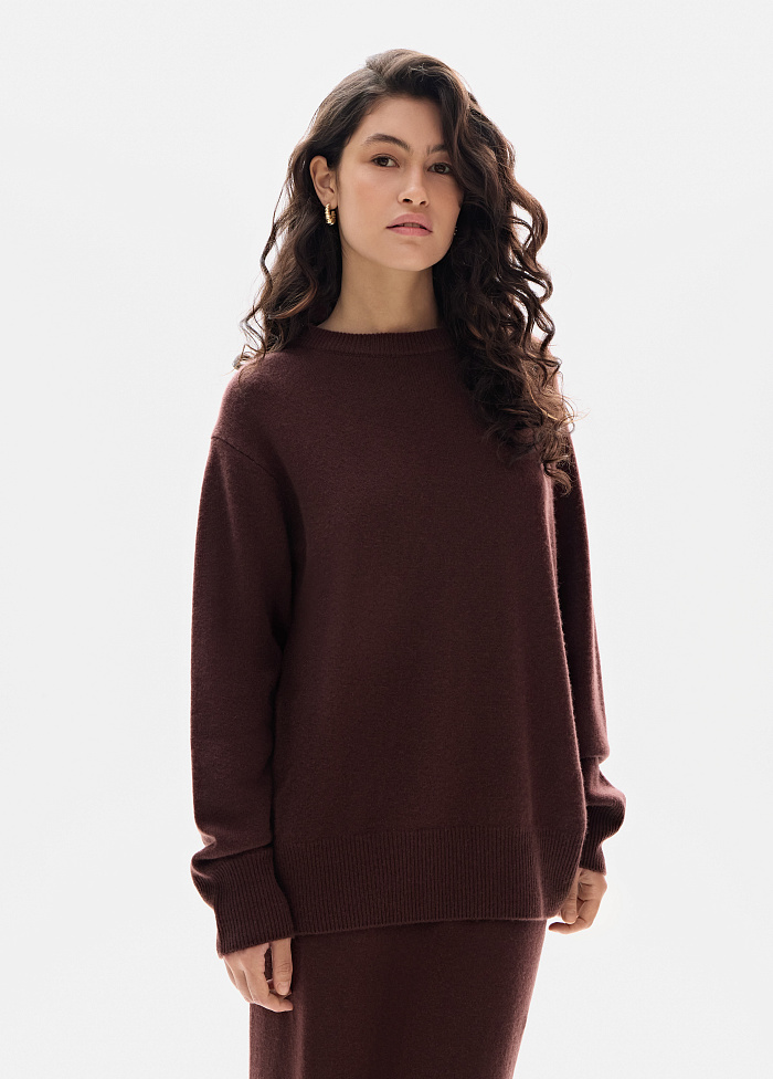 картинка Свитер вязаный из кашемира от бренда Оксаны Лаврентьевой OLOLOL