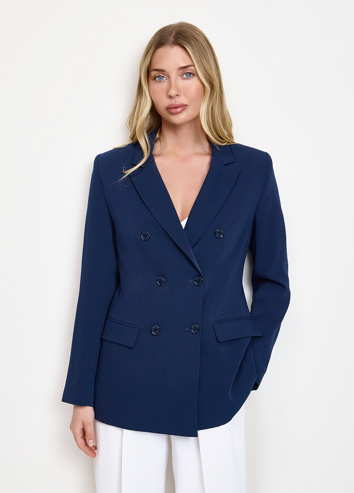 картинка Жакет двубортный от бренда Оксаны Лаврентьевой OLOLOL