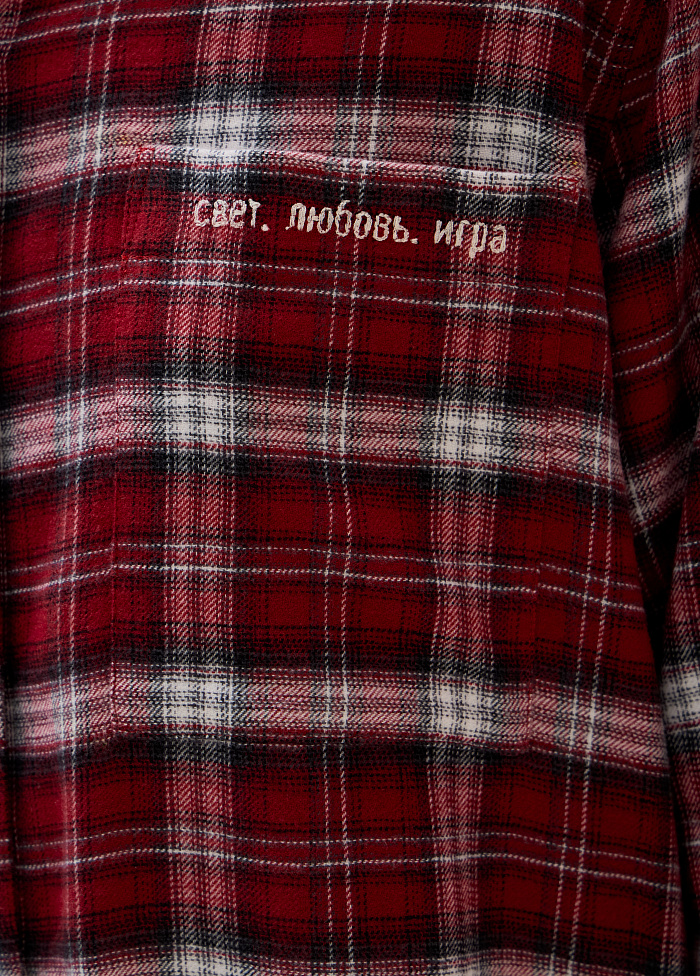 картинка Рубашка из вискозы от бренда Оксаны Лаврентьевой OLOLOL