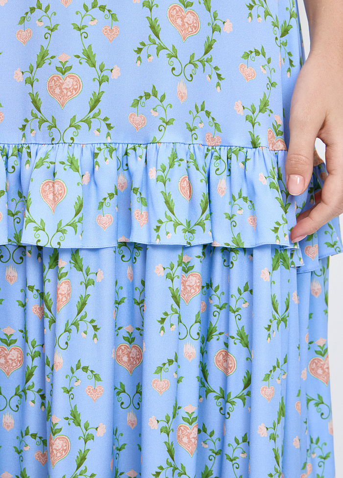 картинка Платье из шелка от бренда Оксаны Лаврентьевой OLOLOL