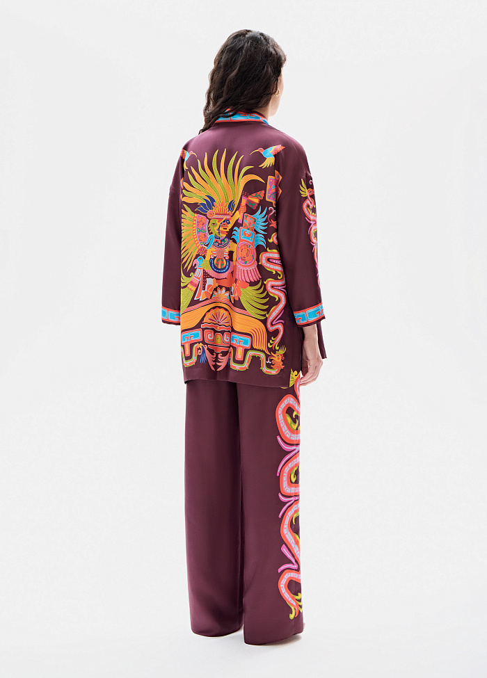 картинка Жакет-кимоно из шелка от бренда Оксаны Лаврентьевой OLOLOL