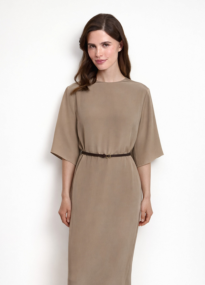 картинка Платье из шелка от бренда Оксаны Лаврентьевой OLOLOL