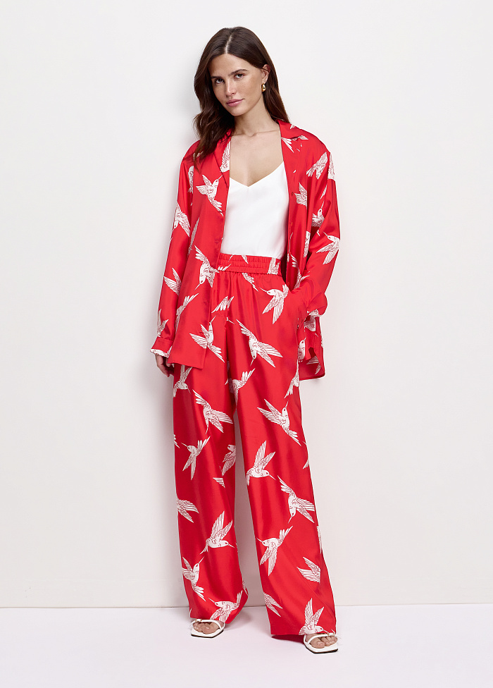 картинка Блузка из шелка от бренда Оксаны Лаврентьевой OLOLOL