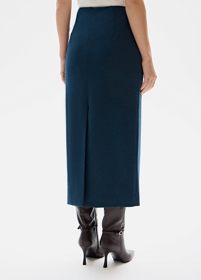 картинка Юбка из шерсти от бренда Оксаны Лаврентьевой OLOLOL