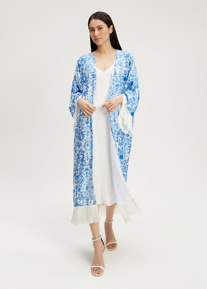 картинка Платье из вискозы и шелка от бренда Оксаны Лаврентьевой OLOLOL