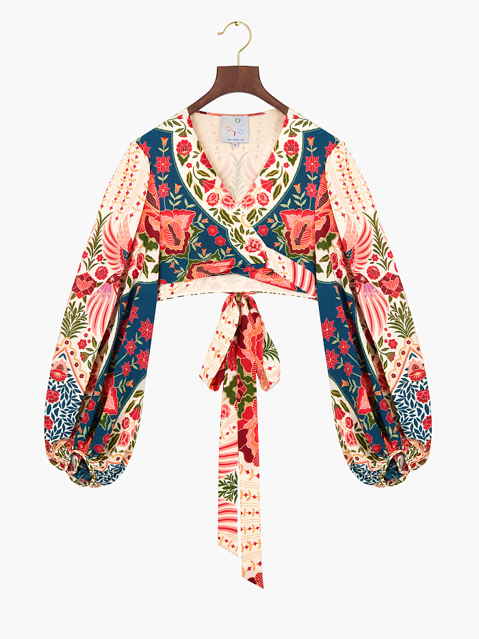 картинка Блузка из шелка от бренда Оксаны Лаврентьевой OLOLOL