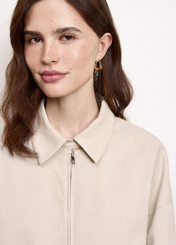 картинка Бомбер из хлопка от бренда Оксаны Лаврентьевой OLOLOL