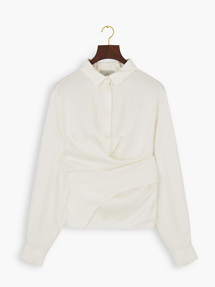 картинка Блузка из шелка от бренда Оксаны Лаврентьевой OLOLOL