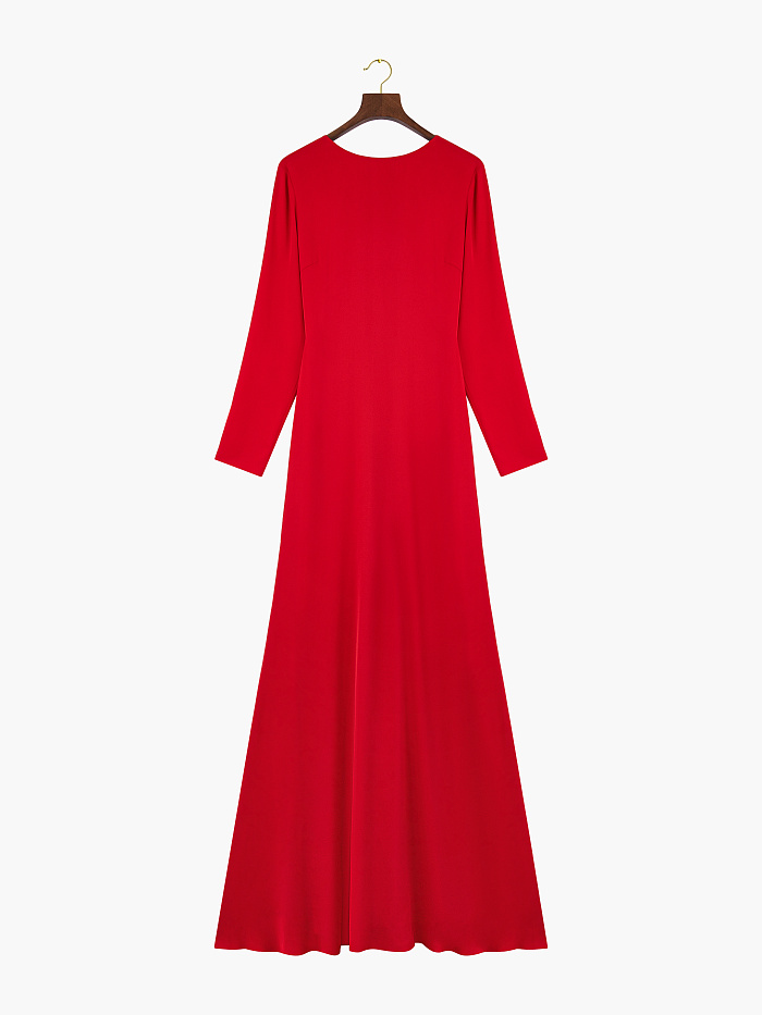 картинка Платье вечернее из шёлка от бренда Оксаны Лаврентьевой OLOLOL