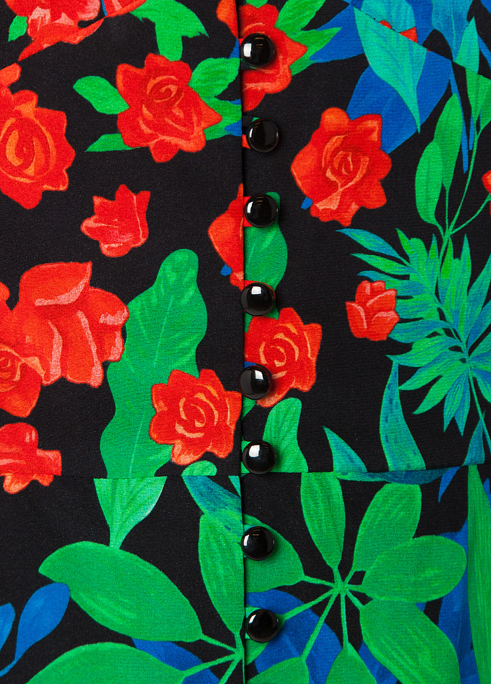 картинка Платье из шёлка от бренда Оксаны Лаврентьевой OLOLOL