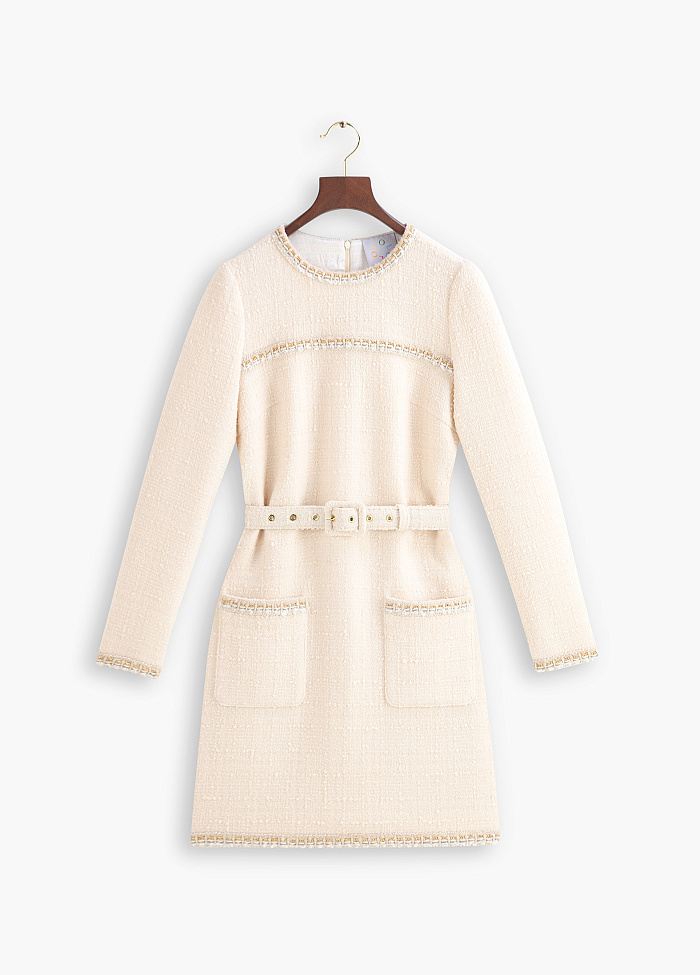 картинка Платье мини из твида от бренда Оксаны Лаврентьевой OLOLOL