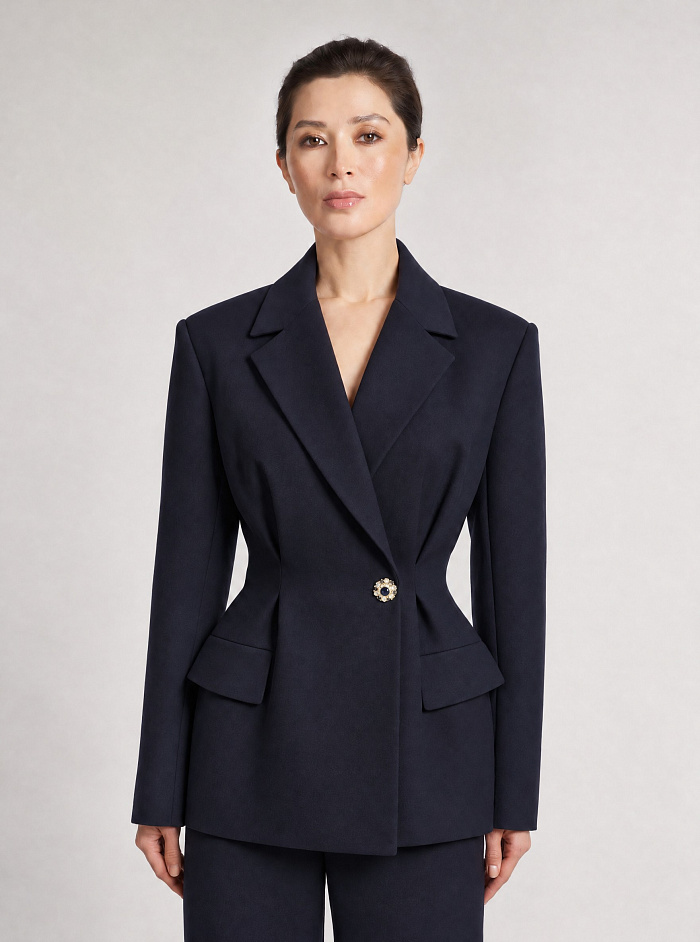 картинка Жакет из шерсти от бренда Оксаны Лаврентьевой OLOLOL