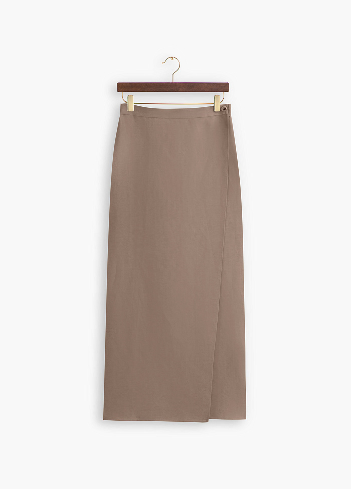 картинка Юбка из льна и лиоцелла от бренда Оксаны Лаврентьевой OLOLOL