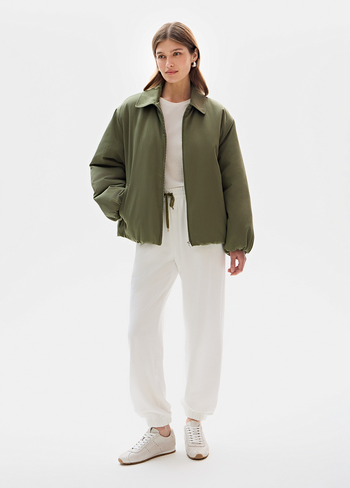 картинка Бомбер из хлопка от бренда Оксаны Лаврентьевой OLOLOL