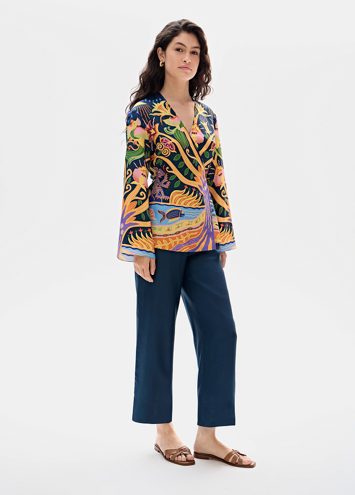 картинка Жакет из шелка от бренда Оксаны Лаврентьевой OLOLOL